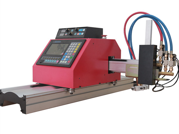 CE standardni plamenski in plazemski rezalni prenosni plazemski CNC stroj
