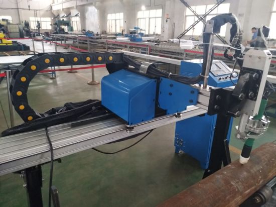 Visoko hitrostni pločevinasti CNC plazemski rezalni stroj nizkocenovni stroj za rezanje kovin