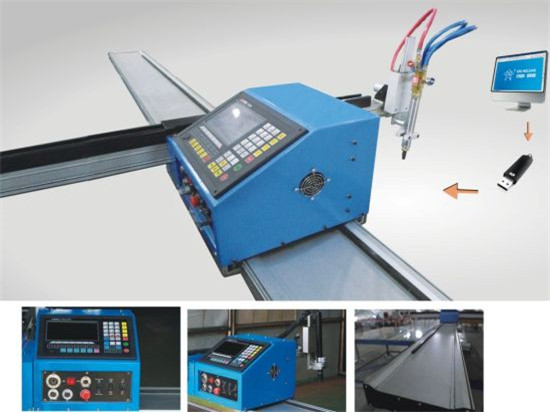 CNC prenosni stroj za rezanje plazme / plamena za rezanje aluminija