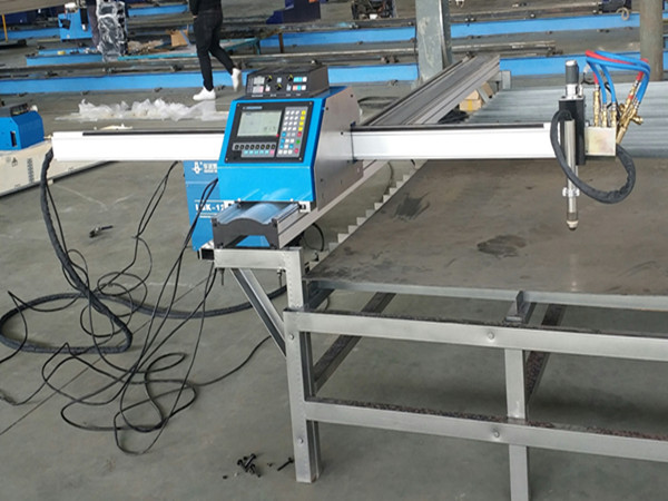 prenosni CNC plazemski rezalni stroj / mini kovinski prenosni CNC plazemski stroji za rezanje