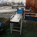 CNC prenosni stroj za rezanje plazme / plamena za rezanje aluminija